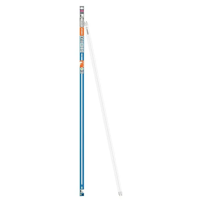 Osram LED-Röhre Biolux - Länge: 121,3 cm, Tageslichtweiß, G13 - Produktabbildung einer Osram Hybrid LED-Röhre, ideal für energieeffiziente Beleuchtung und einfache Installation in bestehenden Leuchten.