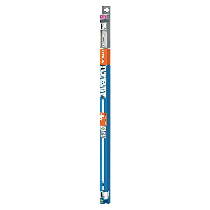 Osram LED-Röhre Biolux - Länge: 60 cm, Tageslichtweiß, 6,6 W, G13 - LED-Röhre von Osram, EM, 6.6W, 800 Lumen, 6500K, Cool Daylight, 604mm Länge. Lange Lebensdauer (30000h), Energieeffizienz und Vollglas Design.