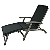 Garten-Liegestuhl Deckchair (Grey Washed, Akazie, Rückenlehne verstellbar) | BAUHAUS