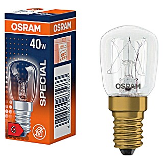 Osram Žarnica za pečico SPECIAL OVEN T (E14, Možnost zatemnitve, Toplo bela, 300 lm, 40 W, Razno)
