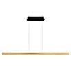 Globo LED-Pendelleuchte Dentsy (53 W, Neutralweiß, Kupfer, L x B x H: 150 x 9 x 120 cm) | BAUHAUS