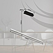 Globo Viseća LED svjetiljka Dentsy  (43 W, Neutralno bijelo, Srebrna, D x Š x V: 1.200 x 90 x 1.200 mm) | BAUHAUS
