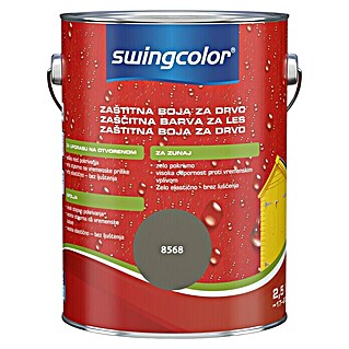 swingcolor Boja za zaštitu drveta (Smeđa, 2,5 l, Svilenkasti sjaj)