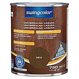 swingcolor Lazura za drvo (Orah, Svilenkasti sjaj, 750 ml)