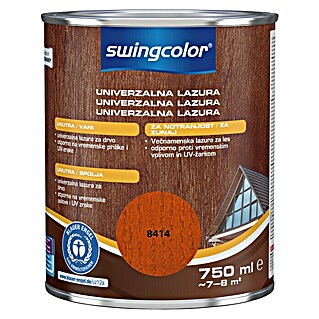 swingcolor Lazura za drvo (Mahagonij, Svilenkasti sjaj, 750 ml)