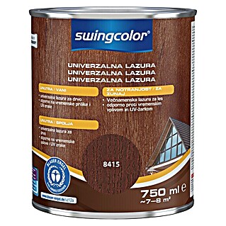 swingcolor Lazura za drvo (Palisander, Svilenkasti sjaj, 750 ml)