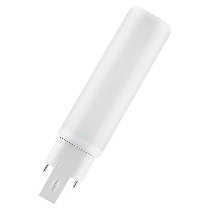 Osram LED-Röhre DULUX LED D/E - Länge: 14,28 cm, Warmweiß, 7 W, 770 lm, G24q-2 - Energiesparende LED-Lampe, ideal für moderne Beleuchtungssysteme, bietet helle und effiziente Beleuchtung bei geringem Stromverbrauch.