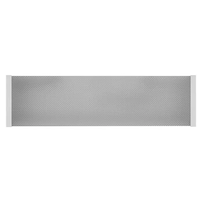 Ledvance LED-Deckenleuchte Office Line Wrap - 20 W, L x B x H: 60 x 16,31 x 7,16 cm, Weiß, Kaltweiß - Das Bild zeigt eine Rasterleuchte mit einem Diffusor, der für eine gleichmäßige Lichtverteilung sorgt und Blendung reduziert.