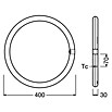 Osram Tubo LED LED (Largo: 40 cm, Blanco frío, 24 W, 2.900 lm, G10q) | BAUHAUS