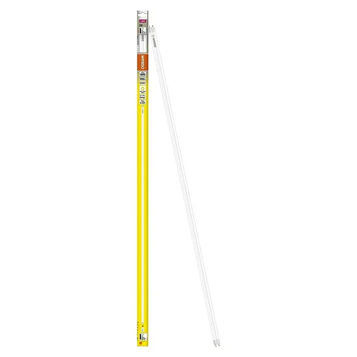 Osram LED-Röhre Tube T8 EM - Länge: 106,1 cm, Warmweiß, 11,6 W, 1.260 lm, G13 - OSRAM LED Röhre mit Verpackung. Energiesparende LED-Lampe für helle und effiziente Beleuchtung, ideal für den Austausch herkömmlicher Leuchtstoffröhren.