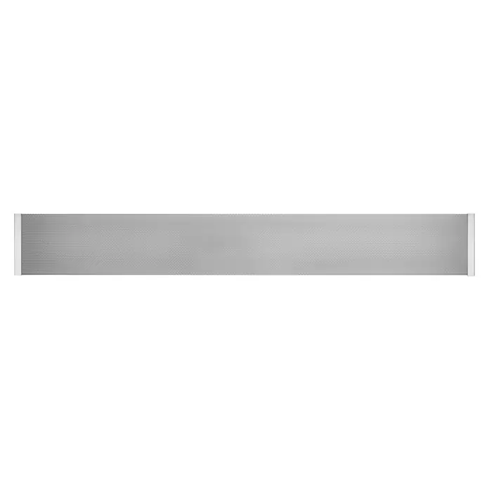 Ledvance LED-Deckenleuchte Office Line Wrap - 40 W, L x B x H: 120 x 16,31 x 7,16 cm, Weiß, Kaltweiß - Eine lange, rechteckige LED-Panel-Leuchte mit einer texturierten, diffusen Oberfläche für gleichmäßige Ausleuchtung.