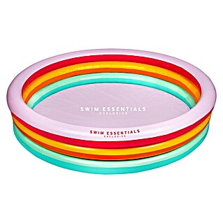 Swim Essentials Planschbecken (Ø x H: 150 x 30 cm, Dekor: Regenbogen)