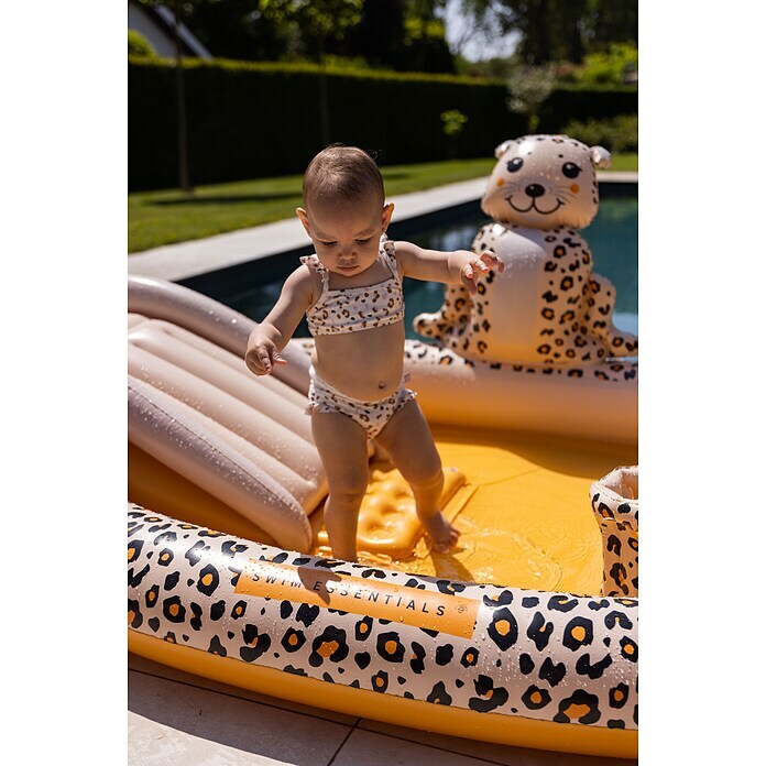 Swim Essentials Piscina hinchable (203 x 173 x 89 cm, Leopardo) | BAUHAUS