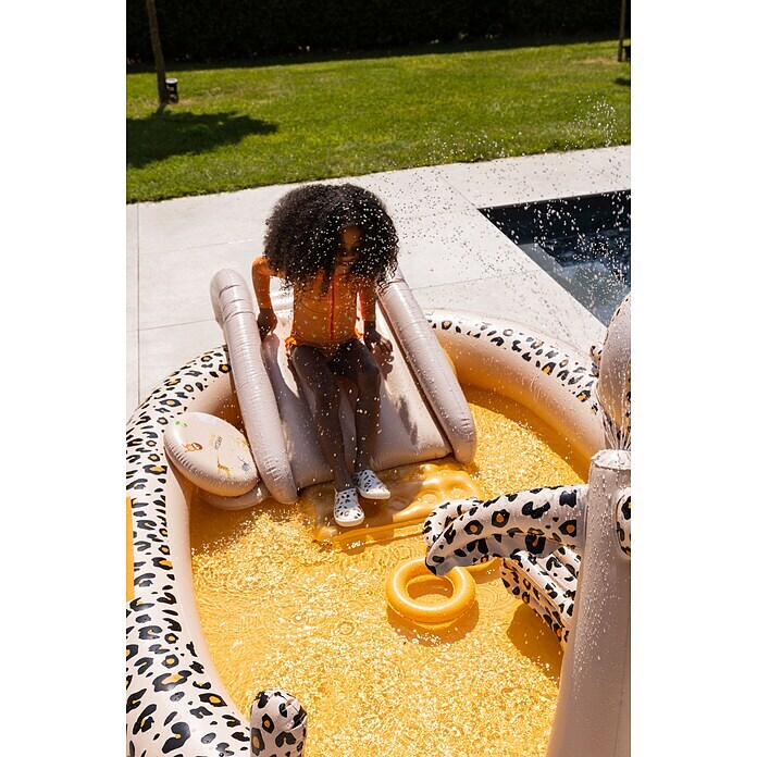 Swim Essentials Piscina hinchable (203 x 173 x 89 cm, Leopardo) | BAUHAUS
