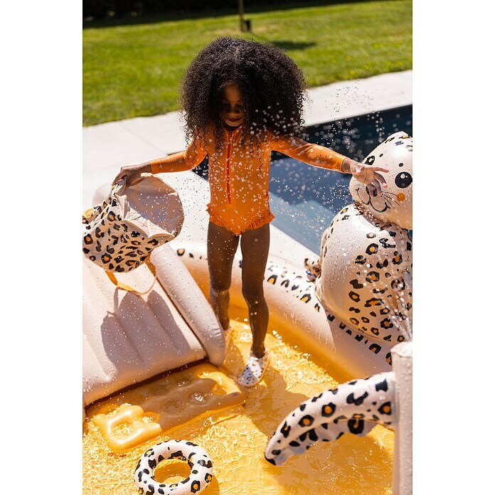 Swim Essentials Piscina hinchable (203 x 173 x 89 cm, Leopardo) | BAUHAUS