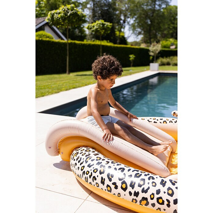 Swim Essentials Piscina hinchable (203 x 173 x 89 cm, Leopardo) | BAUHAUS