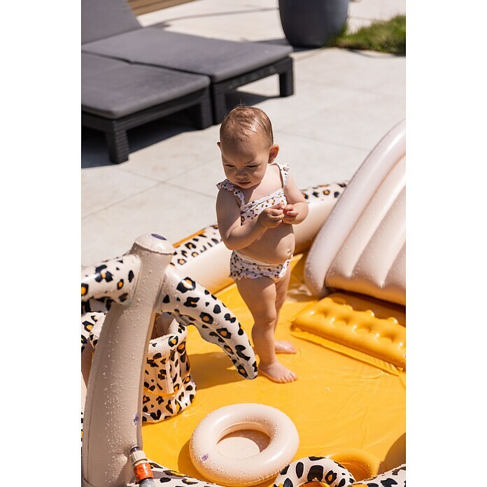 Swim Essentials Piscina hinchable (203 x 173 x 89 cm, Leopardo) | BAUHAUS