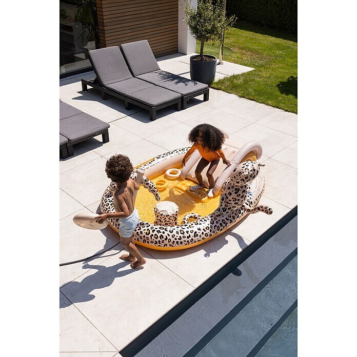 Swim Essentials Piscina hinchable (203 x 173 x 89 cm, Leopardo) | BAUHAUS