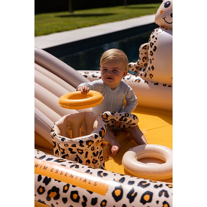 Swim Essentials Piscina hinchable (203 x 173 x 89 cm, Leopardo) | BAUHAUS