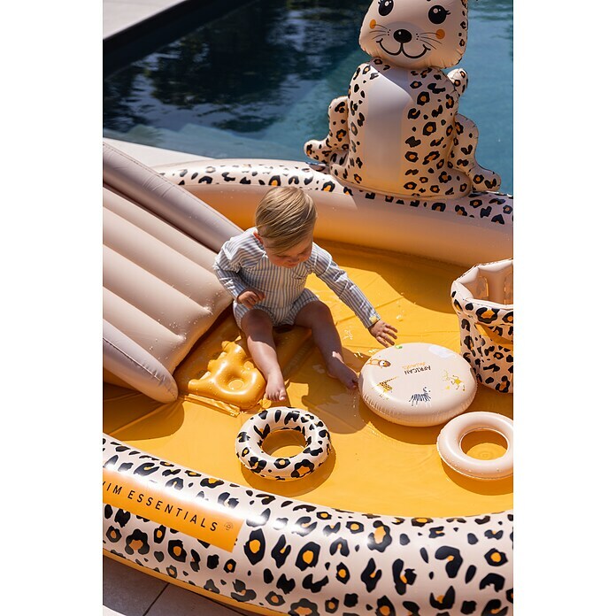Swim Essentials Piscina hinchable (203 x 173 x 89 cm, Leopardo) | BAUHAUS