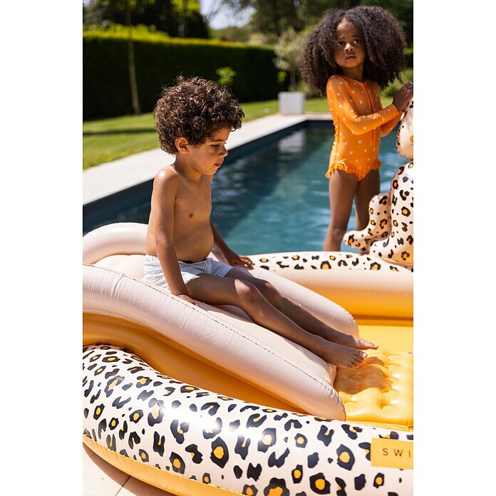Swim Essentials Piscina hinchable (203 x 173 x 89 cm, Leopardo) | BAUHAUS