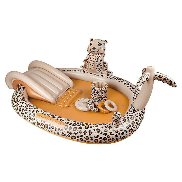 Swim Essentials Piscina hinchable (203 x 173 x 89 cm, Leopardo) | BAUHAUS