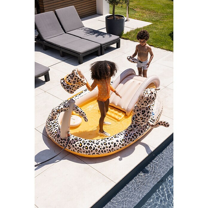 Swim Essentials Piscina hinchable (203 x 173 x 89 cm, Leopardo) | BAUHAUS