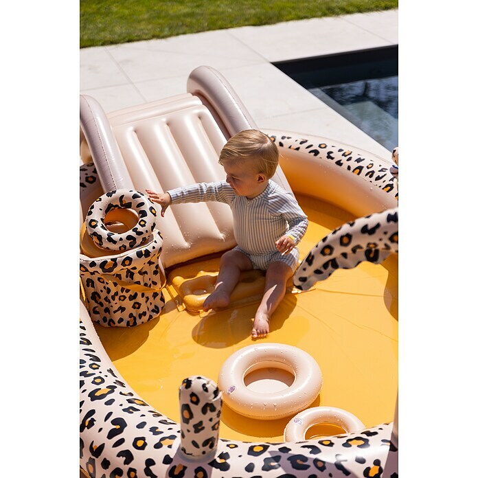 Swim Essentials Piscina hinchable (203 x 173 x 89 cm, Leopardo) | BAUHAUS
