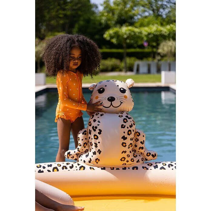 Swim Essentials Piscina hinchable (203 x 173 x 89 cm, Leopardo) | BAUHAUS