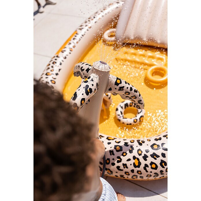 Swim Essentials Piscina hinchable (203 x 173 x 89 cm, Leopardo) | BAUHAUS