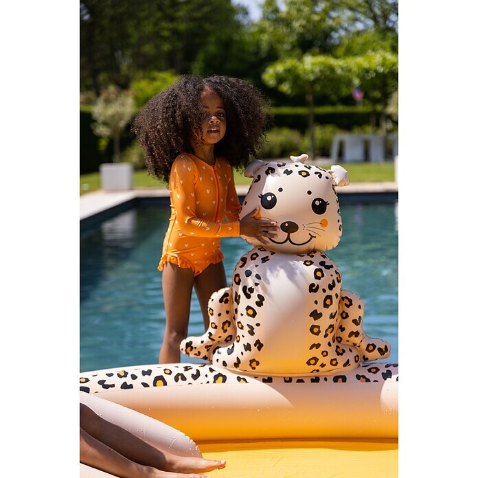 Swim Essentials Piscina hinchable (203 x 173 x 89 cm, Leopardo) | BAUHAUS