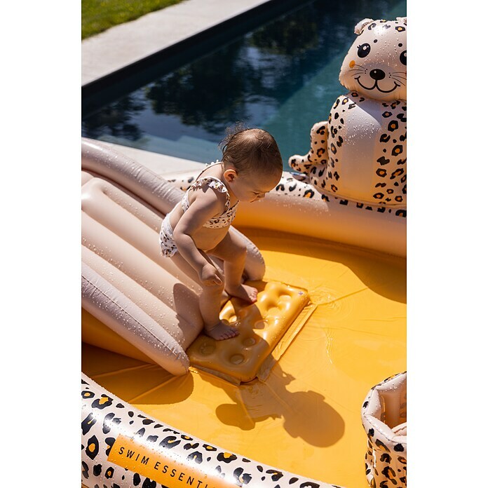 Swim Essentials Piscina hinchable (203 x 173 x 89 cm, Leopardo) | BAUHAUS