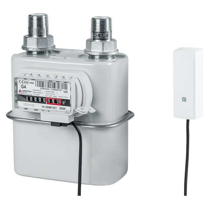 Homematic IP Interfaz de contacto HmIP-ESI-GAS para contadores de gas (Funciona con pilas) | BAUHAUS