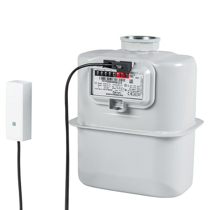 Homematic IP Interfaz de contacto HmIP-ESI-GAS para contadores de gas (Funciona con pilas) | BAUHAUS