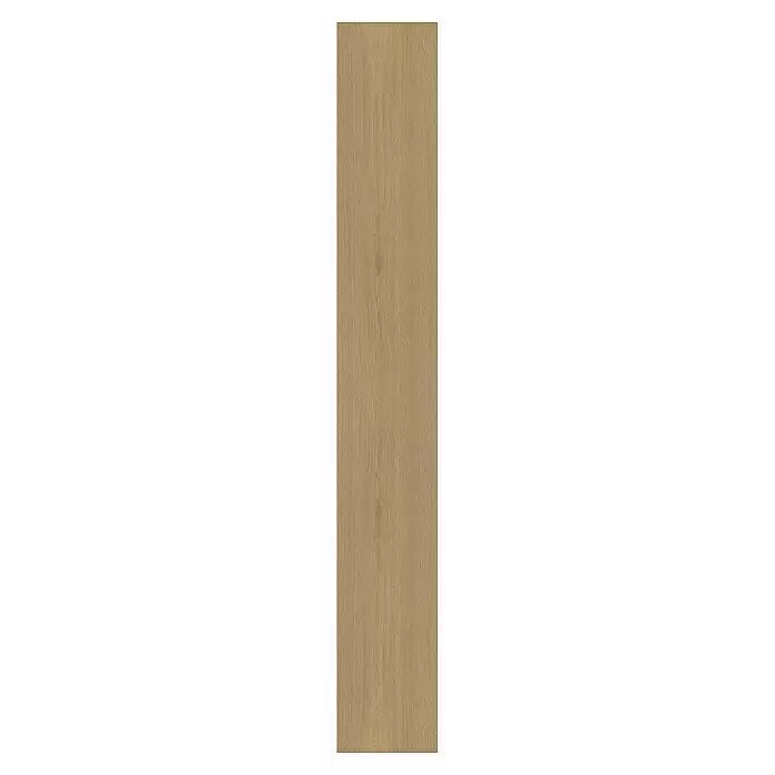 Krono Original Laminatmuster Organic Clever Long Silent Natura Montreux Oak - 297 x 245 x 7 mm, Landhausdiele - Hellbraune Holzplatte mit vertikaler Maserung.
