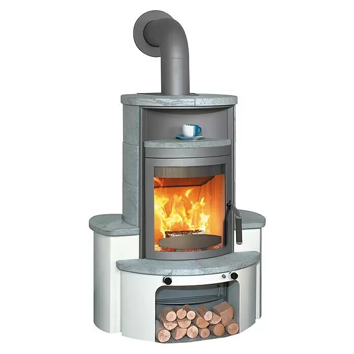 Hark Kaminofen Avenso GT ECOplus6 kW, Raumheizvermögen: 165 m³, Verkleidung: Naturstein, Naturstein