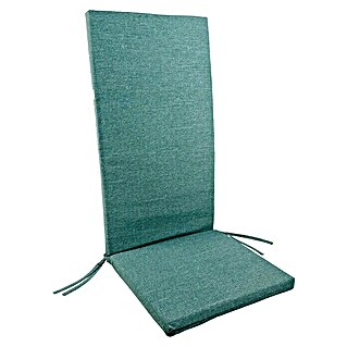 Cojín para asiento de posiciones Romel (Indigo, L x An x Al: 120 x 45 x 3,5 cm, 50% algodón 50% poliéster)