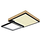 Globo LED stropna svjetiljka Jacky  (40 W, Topla bijela, Crna, smeđa, D x Š x V: 855 x 550 x 100 mm) | BAUHAUS