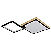 Globo LED stropna svjetiljka Jacky  (40 W, Topla bijela, Crna, smeđa, D x Š x V: 855 x 550 x 100 mm) | BAUHAUS
