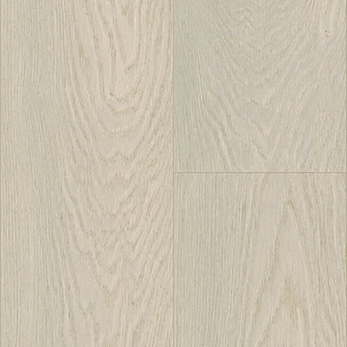 Krono Original Laminat Atlantic 10 - Alpaca Ethereal Oak, Landhausdiele, 1.288 x 195 x 10 mm - Helles Holzlaminat mit einer markanten Maserung, die eine natürliche und elegante Optik erzeugt, ideal für moderne Innenräume.