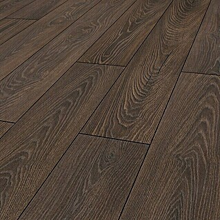 Krono Original Laminat Atlantic 10 Espresso Carpenter Oak (1.288 x 195 x 10 mm, Landhausdiele, Espresso Carpenter Oak)