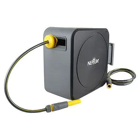 Neptun  Wand-Schlauchbox Eckig