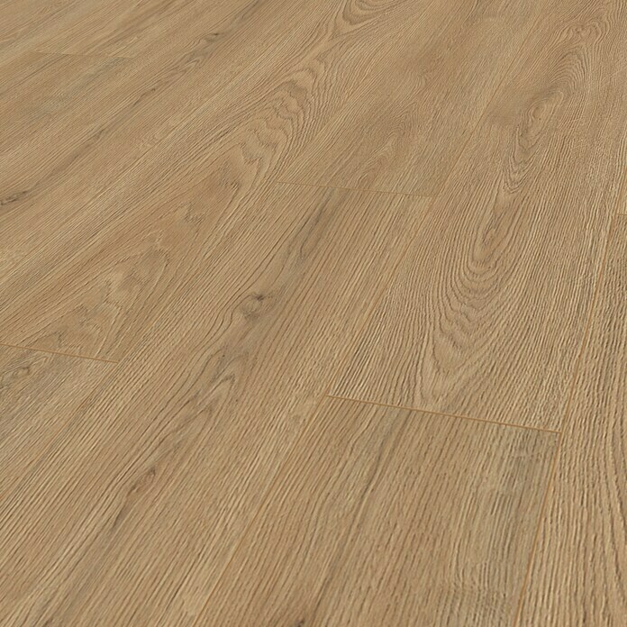 Krono Original Laminat Super Natural Wheat Cornforth Oak (1.288 x 195 x 8 mm, Landhausdiele, Wheat Cornforth Oak) | BAUHAUS