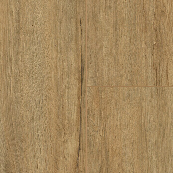 Krono Original Laminat Super Natural Gold Apollo Oak (1.288 x 195 x 8 mm, Landhausdiele, Gold Apollo Oak) | BAUHAUS