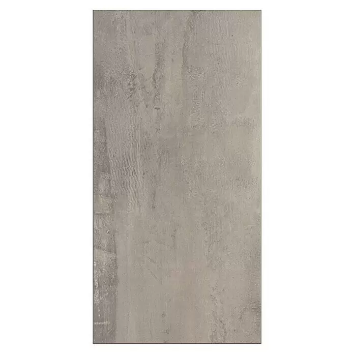 Krono Original Laminat Organic Flex - Brooklyn Vibe, Fliese, 638 x 322 x 7 mm - Rechteckige graubraune Platte mit einer Used-Betonoptik, geeignet für moderne Boden- oder Wandverkleidungen.