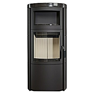 Hark Wasserführender Kaminofen VITO WW GT ECOPLUS (14 kW, Raumheizvermögen: 116 m³, Verkleidung: Kachel, Meteor-Schwarz)