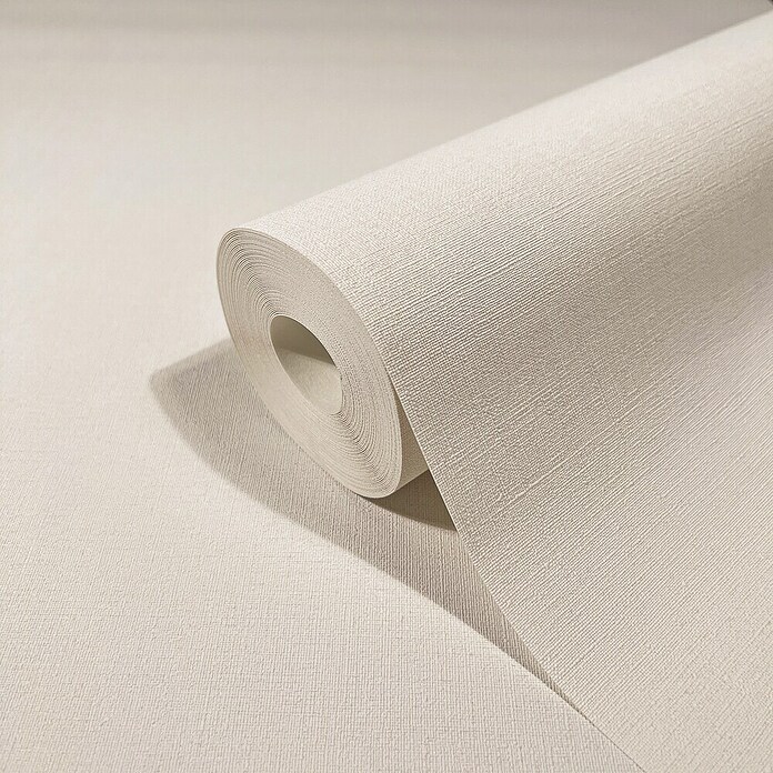 Marburg Struktura Vliestapete Jackie (Hellbeige, Uni, 10,05 x 0,53 m) | BAUHAUS