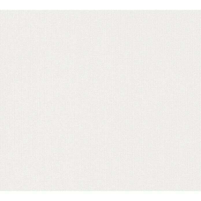 AS Creation Hygge Vliestapete II (Hellgrau/Weiß, Uni, 10,05 x 0,53 m)