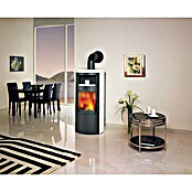 Hark Wasserführender Kaminofen VITO WW GT ECOPLUS (8 kW, Raumheizvermögen: 91 m³, Verkleidung: Kachel, Creme-Weiss) | BAUHAUS