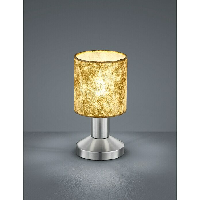 Reality Leuchten Okrugla stolna svjetiljka (S 1 žaruljom, Maksimalna snaga: 25 W, Mat nikal, Visina: 18 cm)